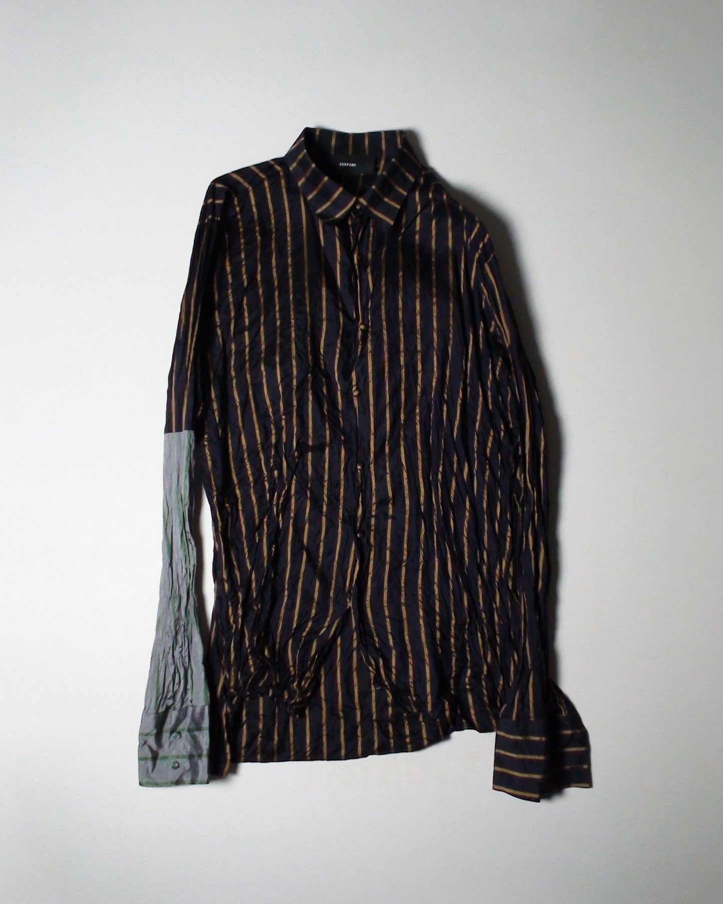 Right Sleeve Silk Mix - Midnight/Saffron + Teal/Green
