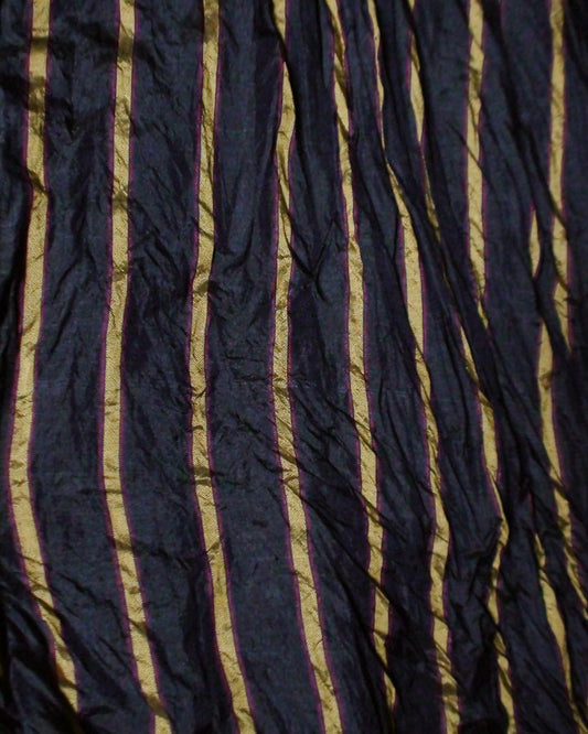 Right Sleeve Silk Mix - Midnight/Saffron + Teal/Green