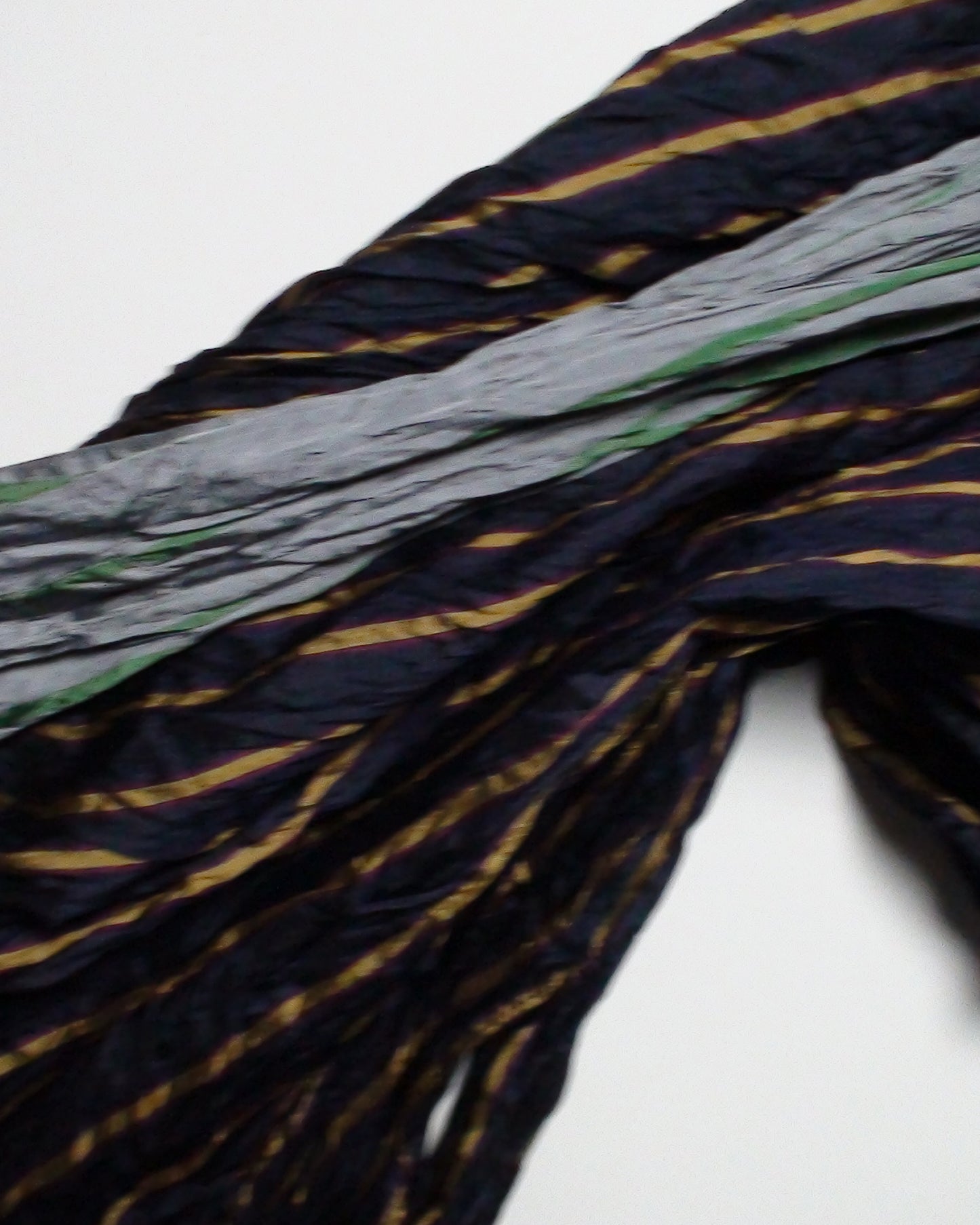 Right Sleeve Silk Mix - Midnight/Saffron + Teal/Green