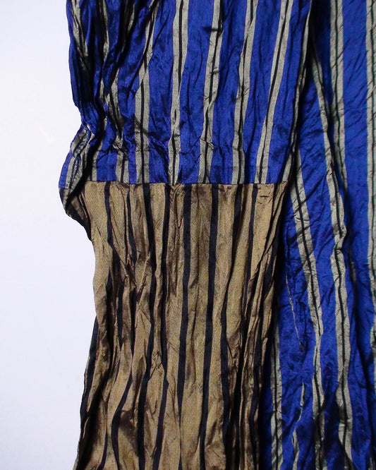 Right Sleeve Silk Mix - Oxide Yellow + Cobalt