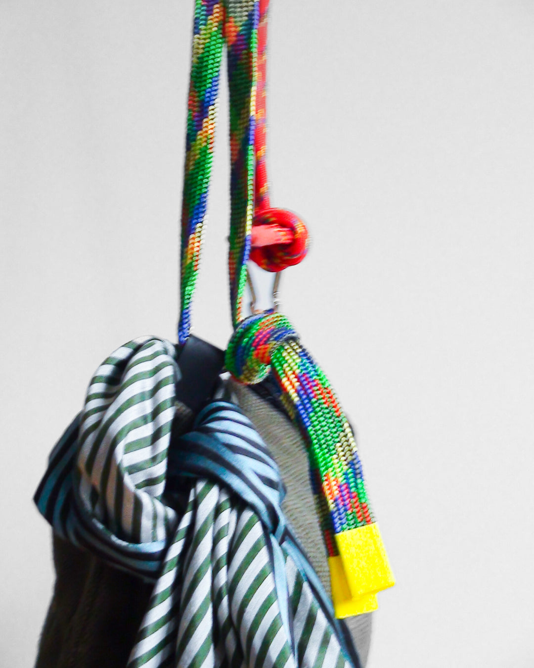 "Light Life" Folded Tote Size Small Canvas (06)