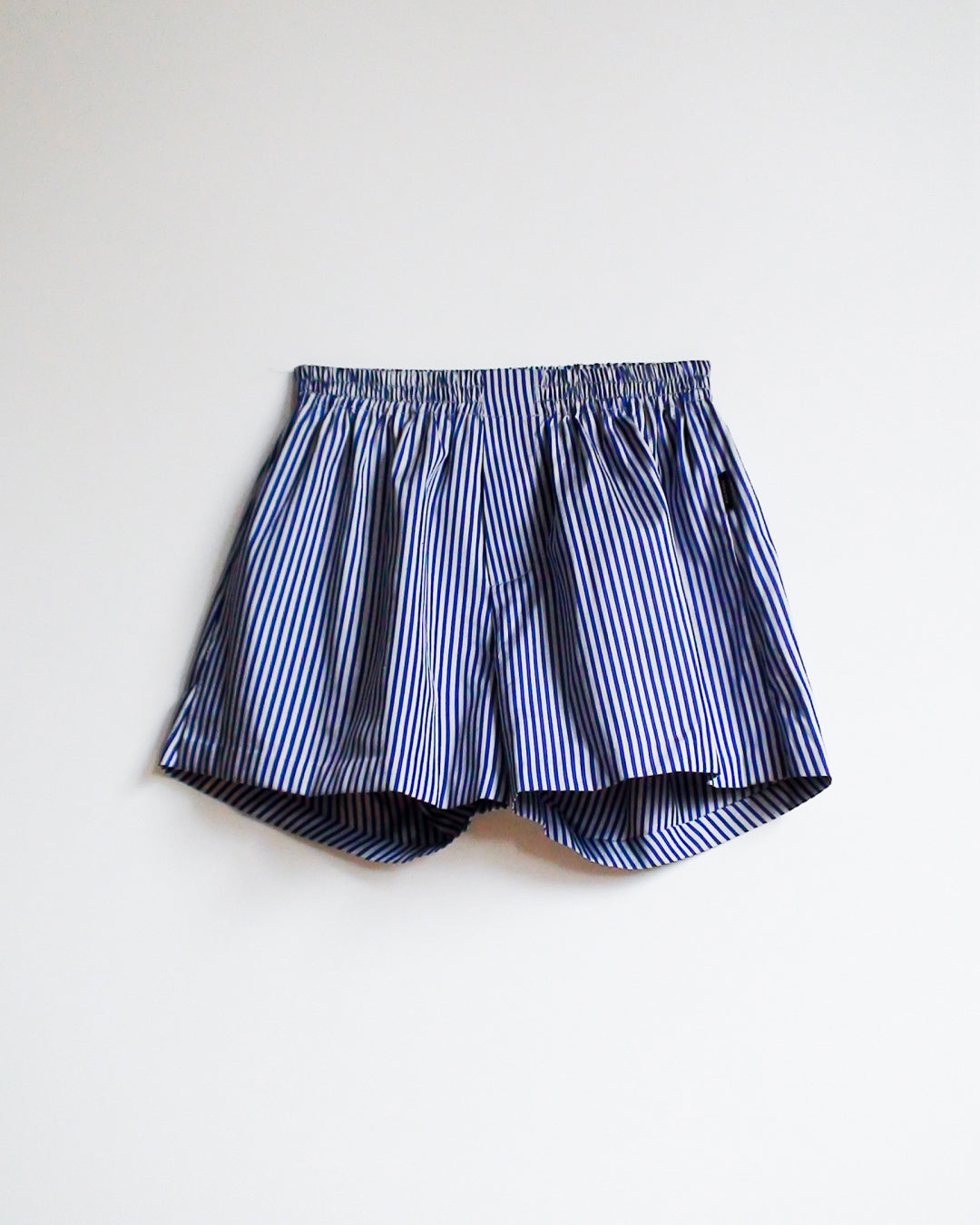 Striped Silk Boxer (Blue/White)