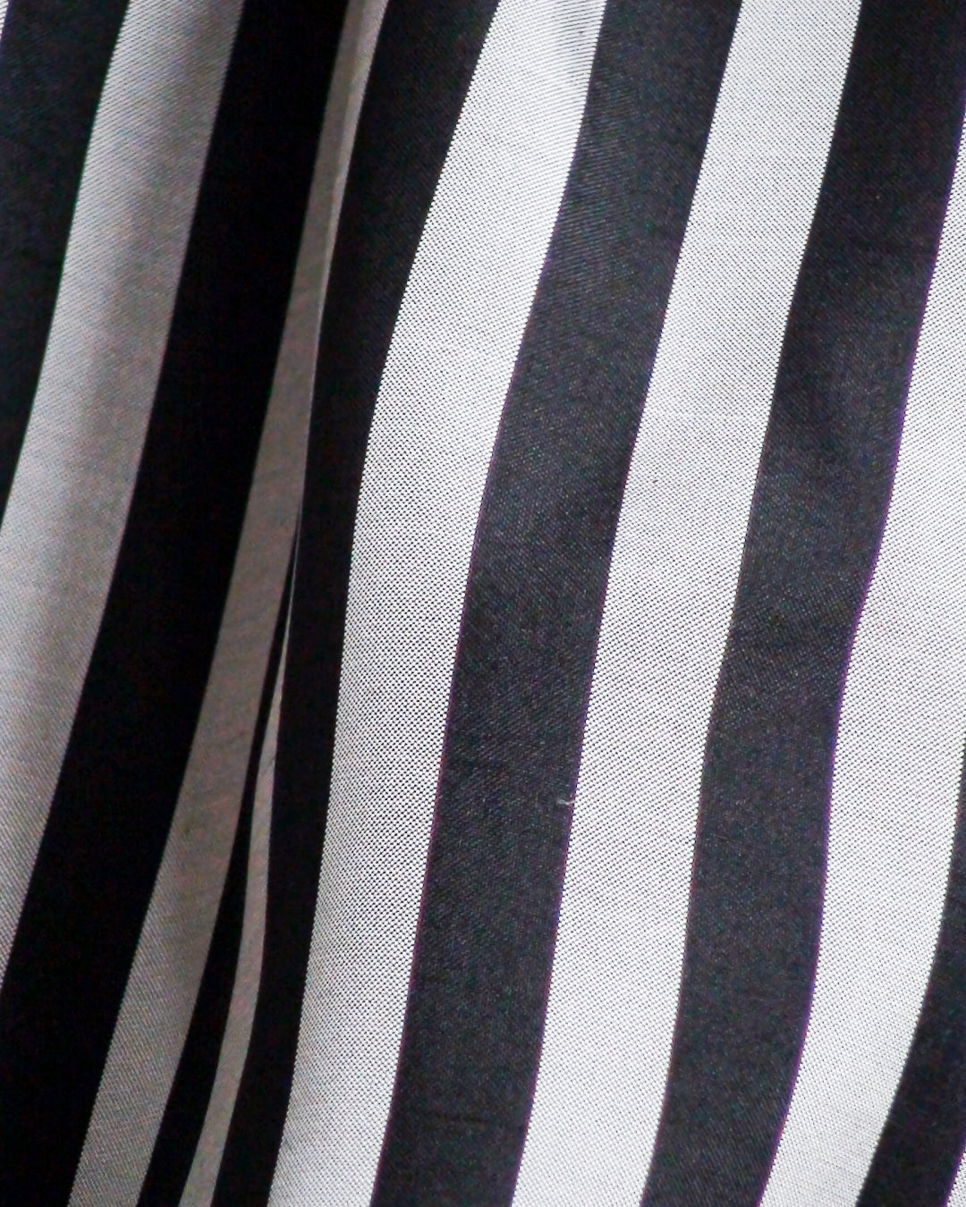Striped Silk Boxer (Black/Grey)