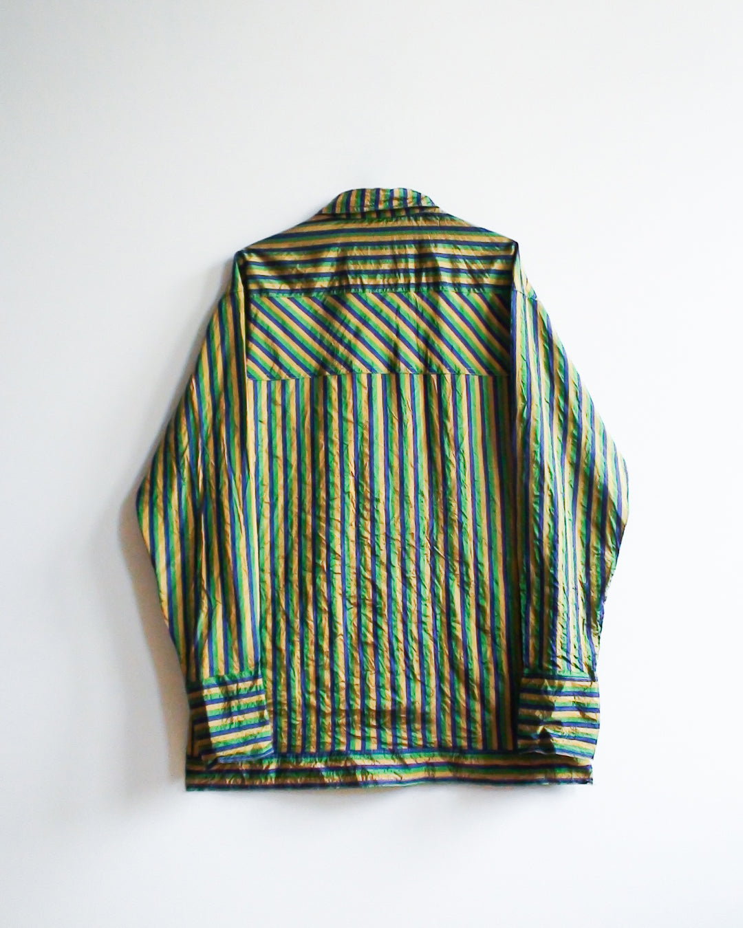 “Light Life" Sol Silk Mix Messenger Jacket - Crushed Version (Rio)