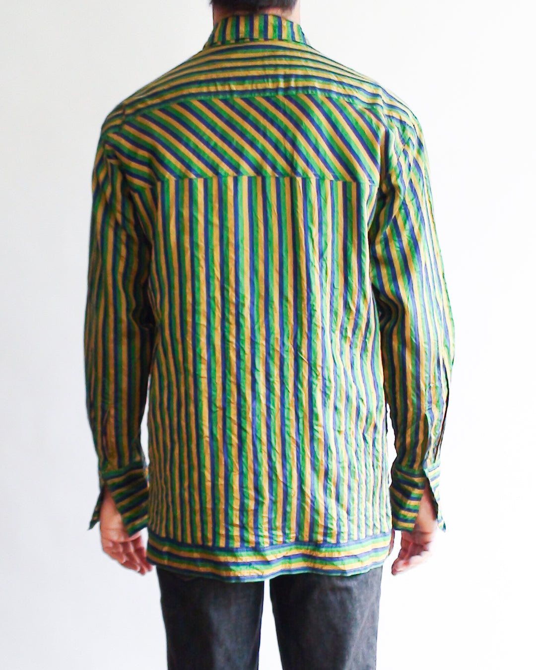 “Light Life" Sol Silk Mix Messenger Jacket - Crushed Version (Rio)