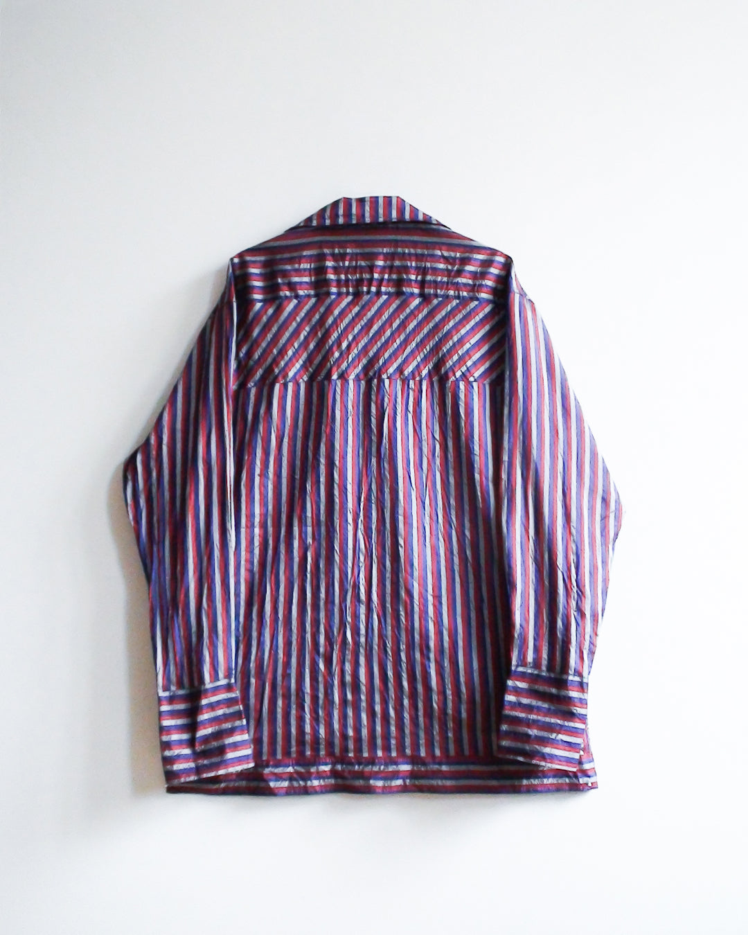 “Light Life" Sol Silk Mix Messenger Jacket - Crushed Version (Paris)