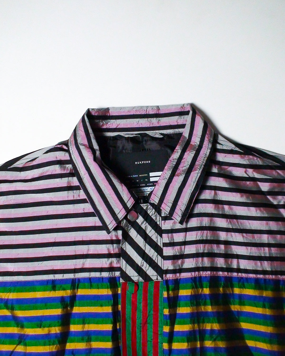 Sol Silk Mix Messenger Jacket - Crushed Version (Mix 04)