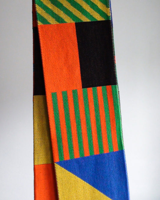 "Light Life" Football Scarf - Bold Colourway