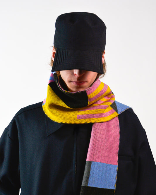 "Light Life" Football Scarf - Soft Colourway