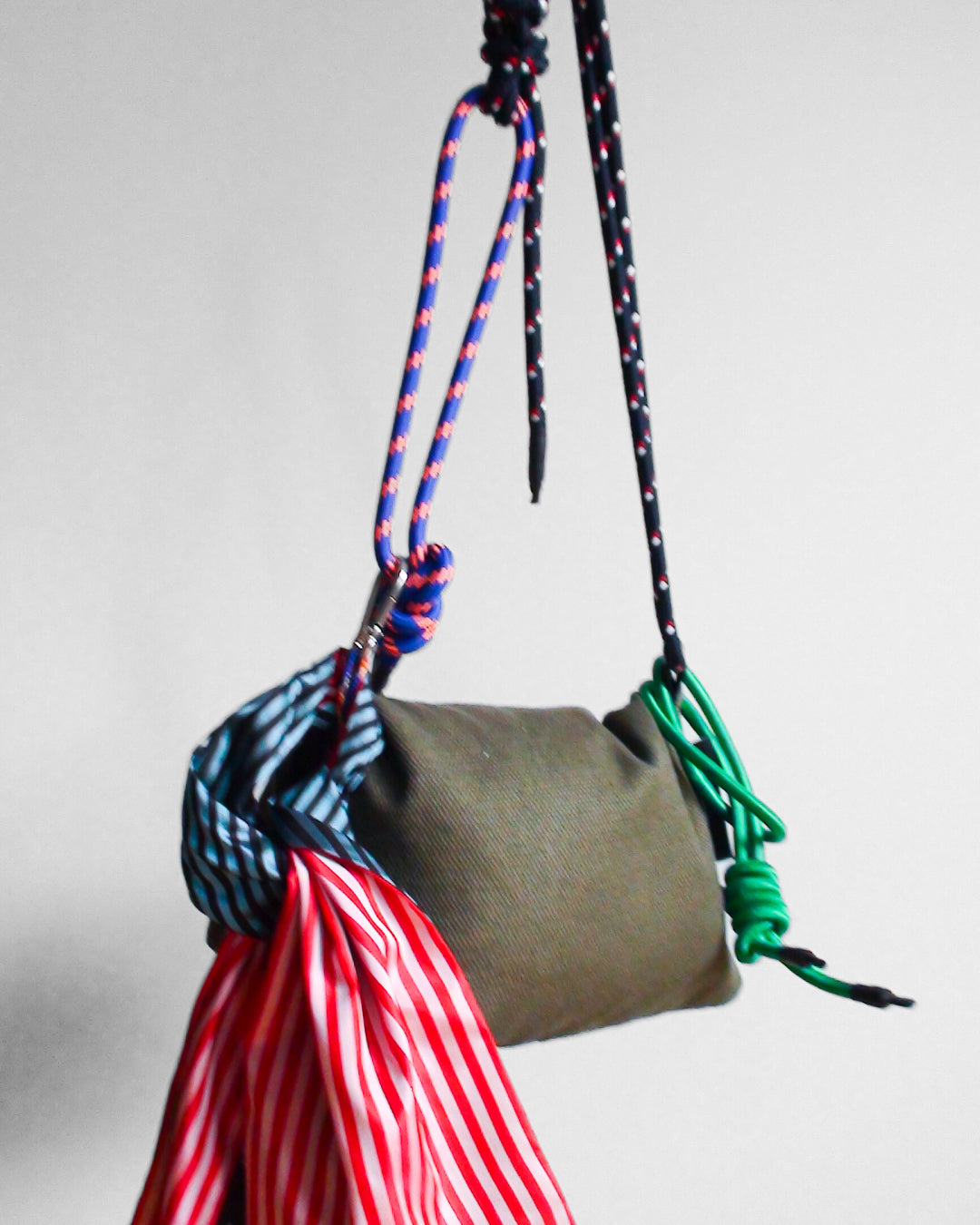 "Light Life" Folded Tote Size Small Canvas (07)