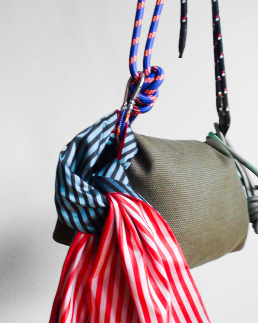 "Light Life" Folded Tote Size Small Canvas (07)