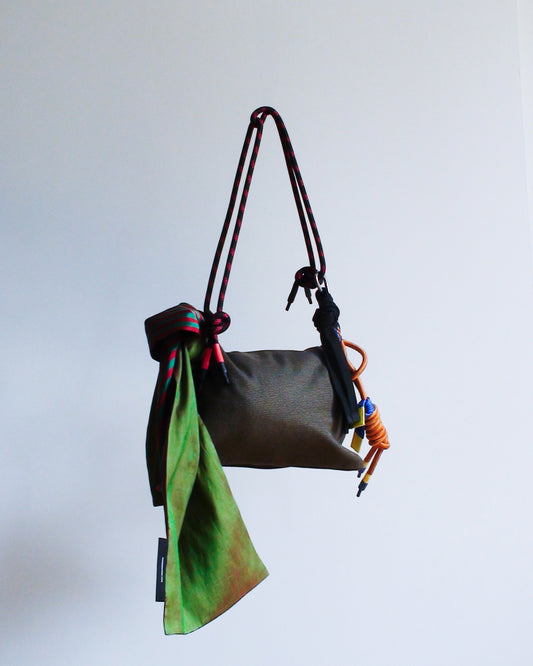 "Light Life" Folded Tote Size Small Canvas (09)