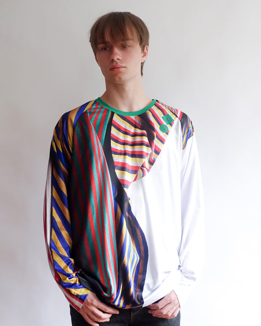 Rukpong + Florent Tanet Trompe L'oeil Sports Tee - Long Sleeves