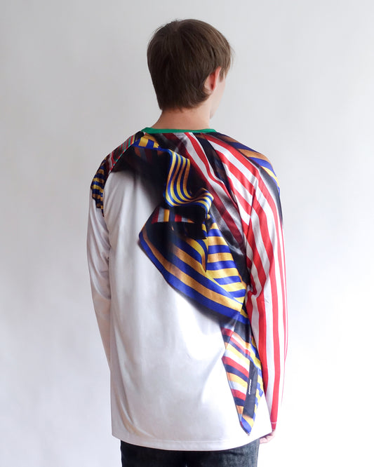 Rukpong + Florent Tanet Trompe L'oeil Sports Tee - Long Sleeves