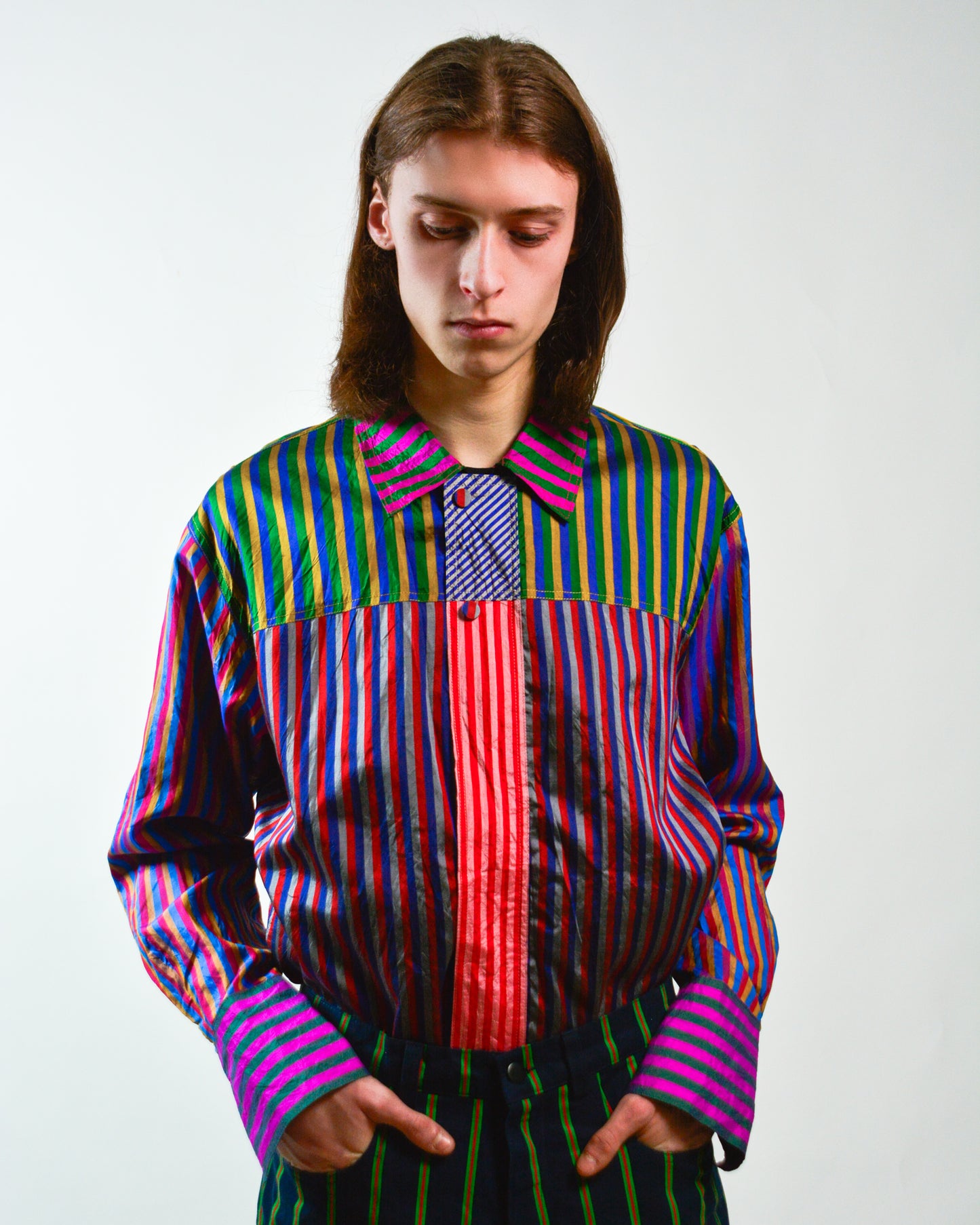 Sol Silk Mix Messenger Jacket - Crushed Version (Mix 06)