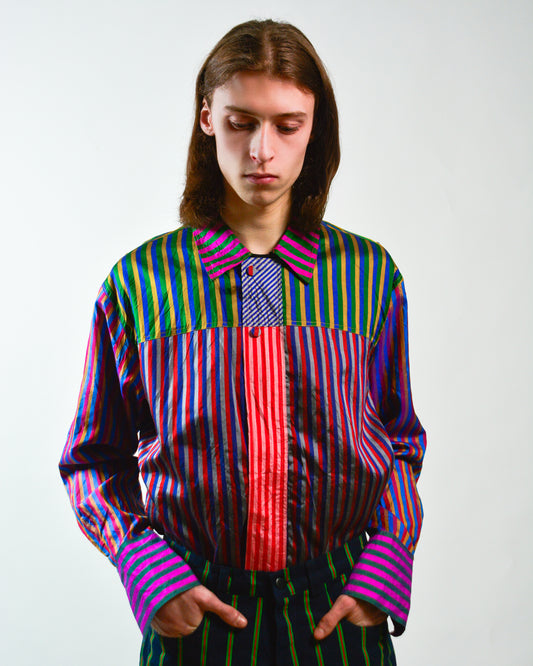 Sol Silk Mix Messenger Jacket - Crushed Version (Mix 06)