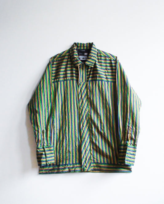 “Light Life" Sol Silk Mix Messenger Jacket - Crushed Version (Rio)