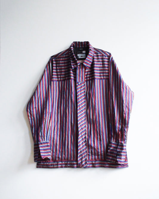 “Light Life" Sol Silk Mix Messenger Jacket - Crushed Version (Paris)