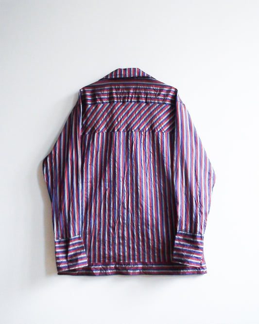 “Light Life" Sol Silk Mix Messenger Jacket - Crushed Version (Paris)